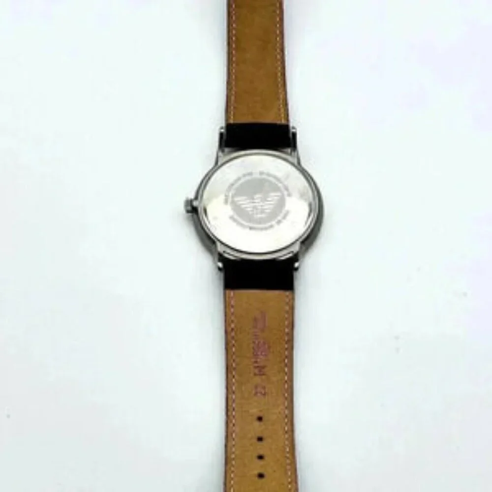 Emporio Armani Men's Leather Watch